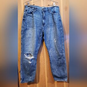 Kancan Distressed Blue Jeans - Size 13/30